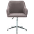 Swen Studio -  Swivel Dining Chairs 6 pcs Taupe Fabric (UK/IE/FI/NO only) (6x331507)